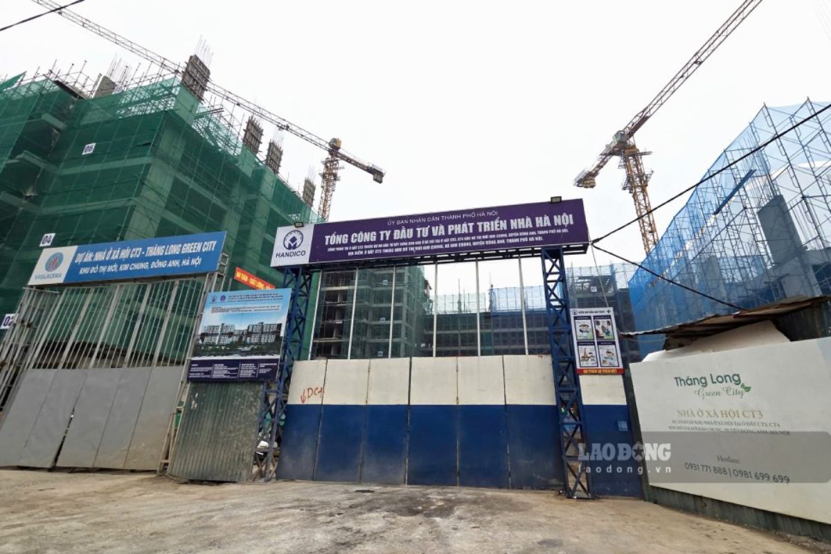 CT3 Kim Chung social housing project organizes online lottery to buy social housing on July 4, 2026. Photo: Nhu Ha