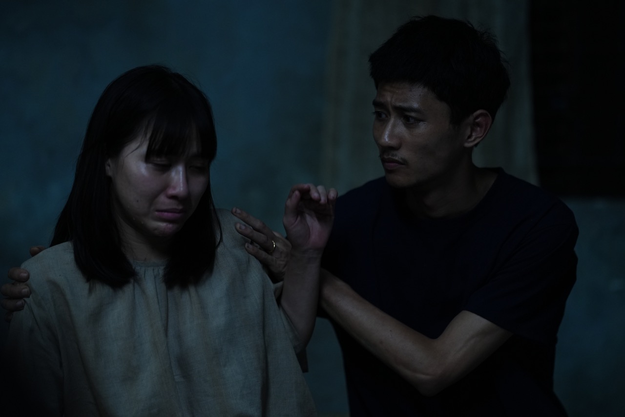 Cast in the movie "Ma Xo". Photo: Film crew.