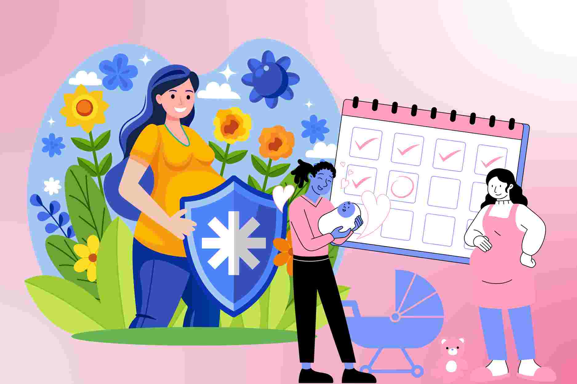 Postpartum health care benefits for female workers in 2026