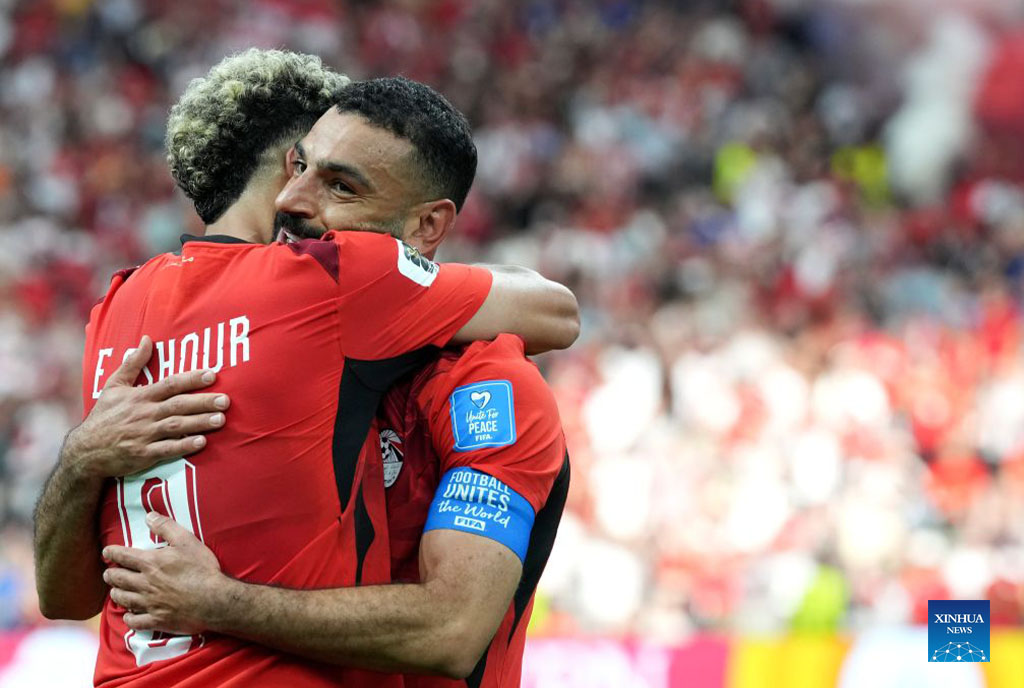 Mohamed Salah và các đồng đội đã có trận đấu để đời tại World Cup 2026. Ảnh: Xinhua