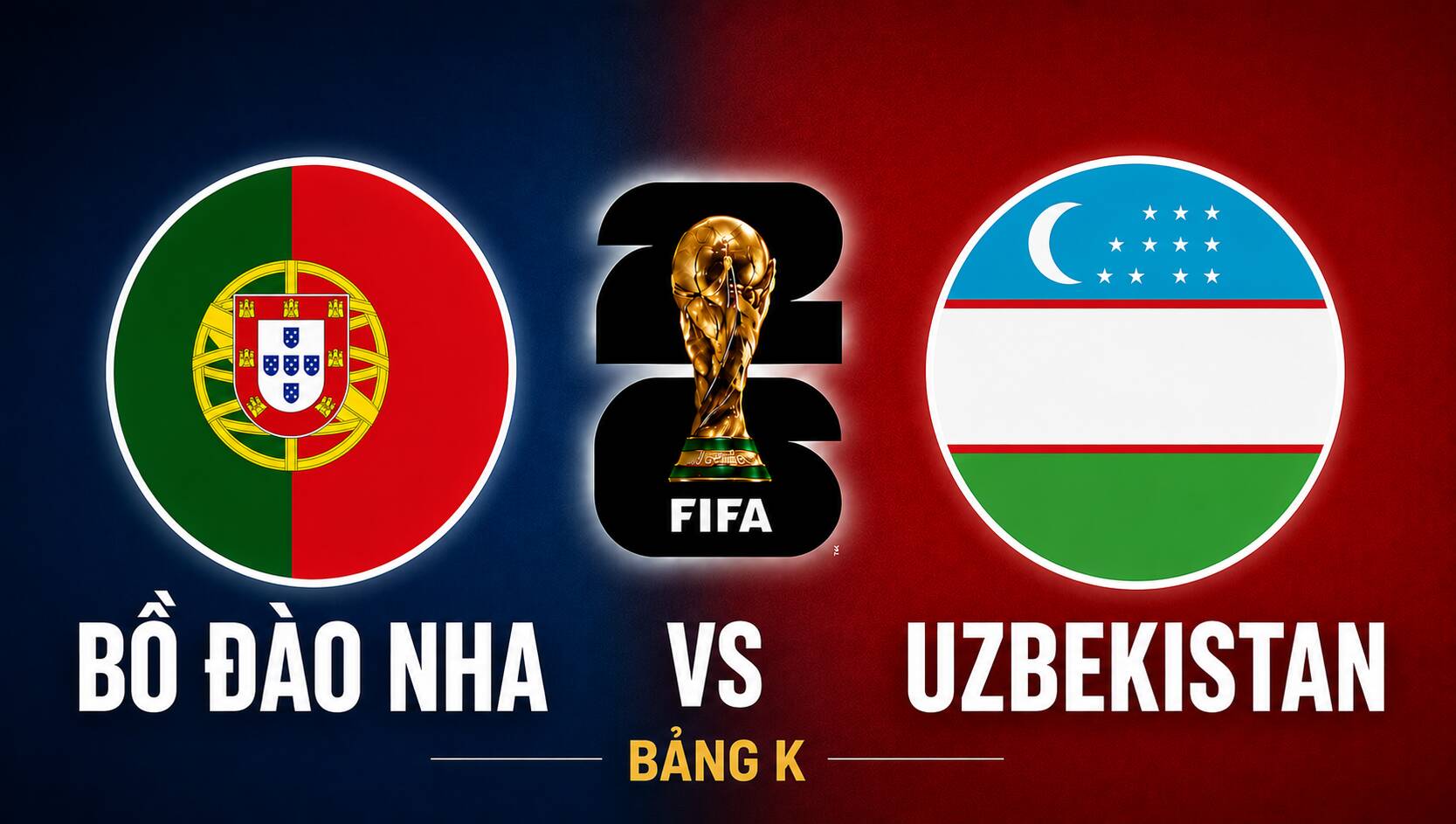 Predict the score of Portugal vs Uzbekistan at World Cup 2026. Graphics: Van An