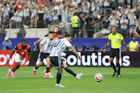 El lamentable penalti fallado de Messi en el partido contra la selección austriaca