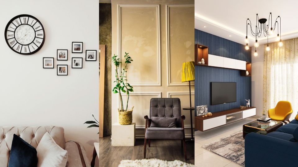 Beautiful wall color coordination helps the space become wider and more modern. Graphics: Ha May