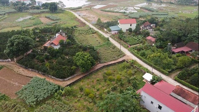 Is land suitable for residential land planning but not adjacent to roads eligible for purpose conversion? Photo: Phan Anh