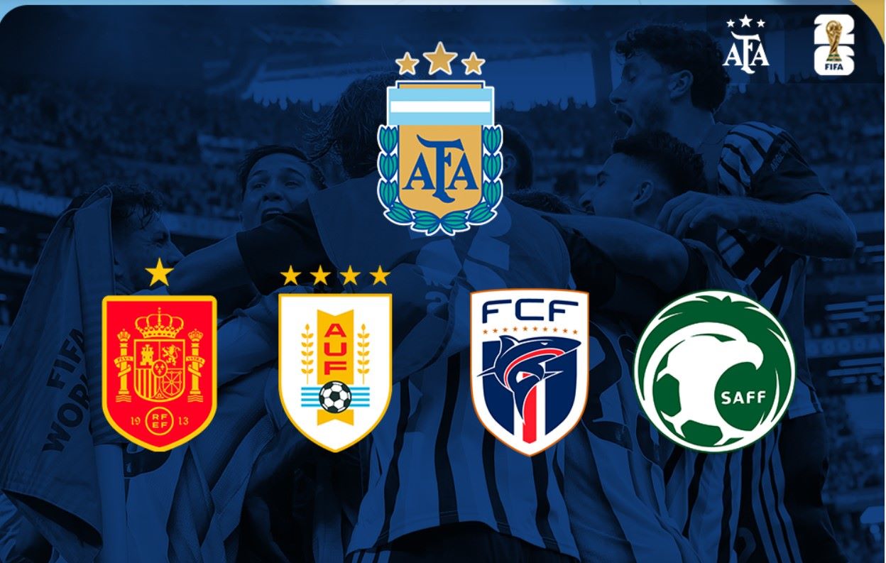 Những đối thủ tiềm năng của tuyển Argentina ở vòng 32 đội. Ảnh: LĐBĐ Argentina