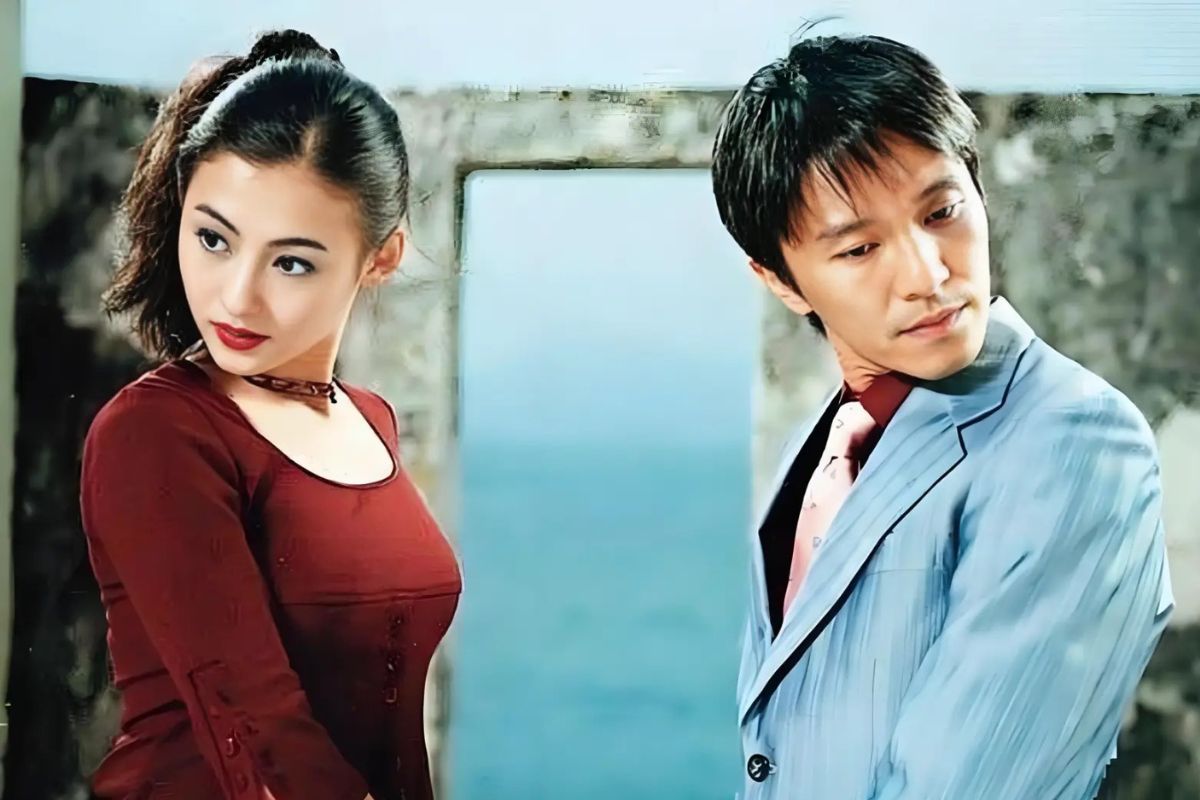 Cecilia Cheung and Chow Sing Tri in "King of Comedy". Photo: Xinhua
