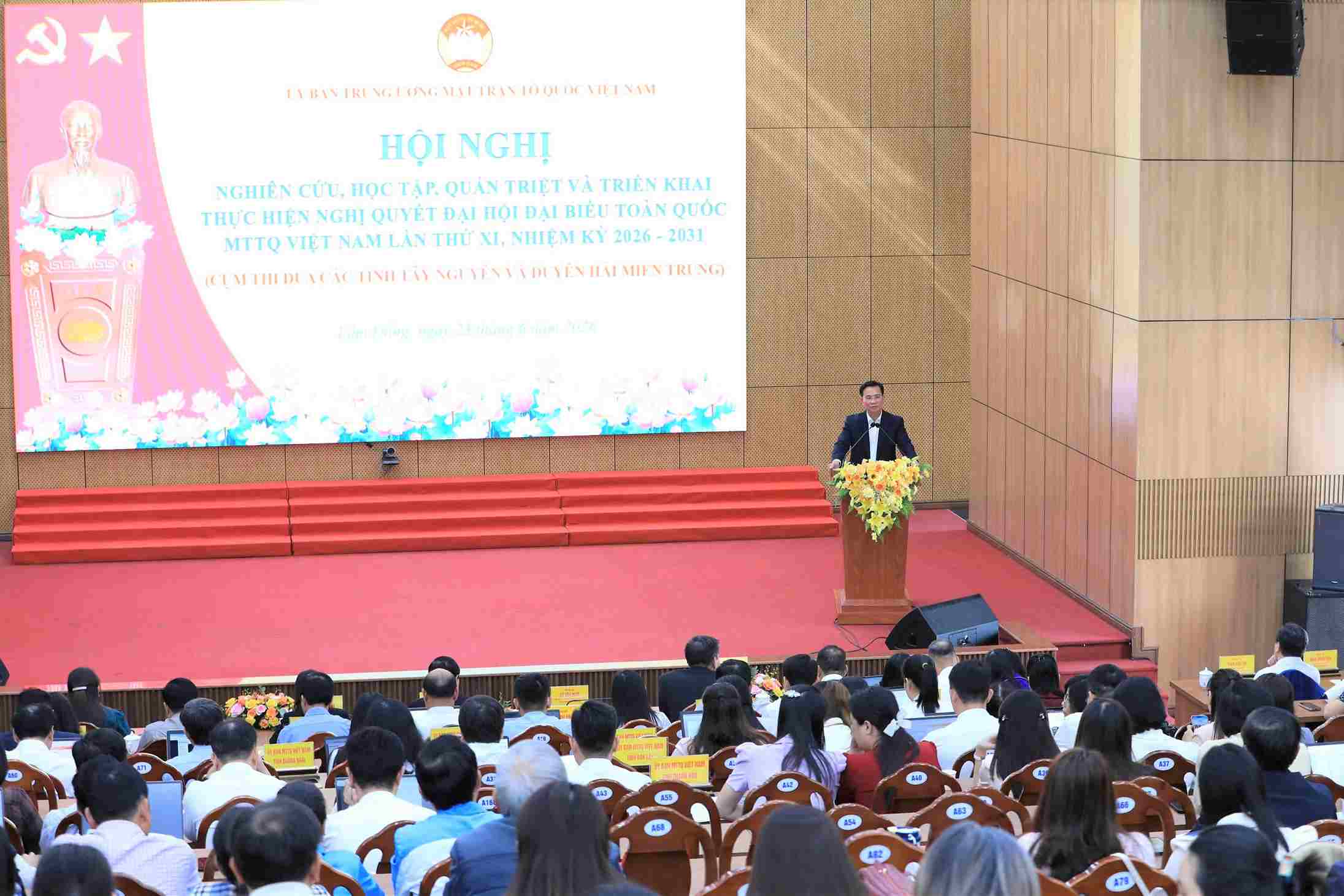 Toàn cảnh hội nghị quán triệt