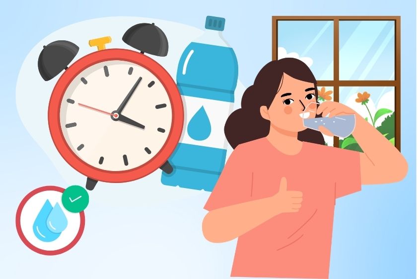 Le meilleur moment de la journée pour boire de l'eau afin de renforcer sa santé