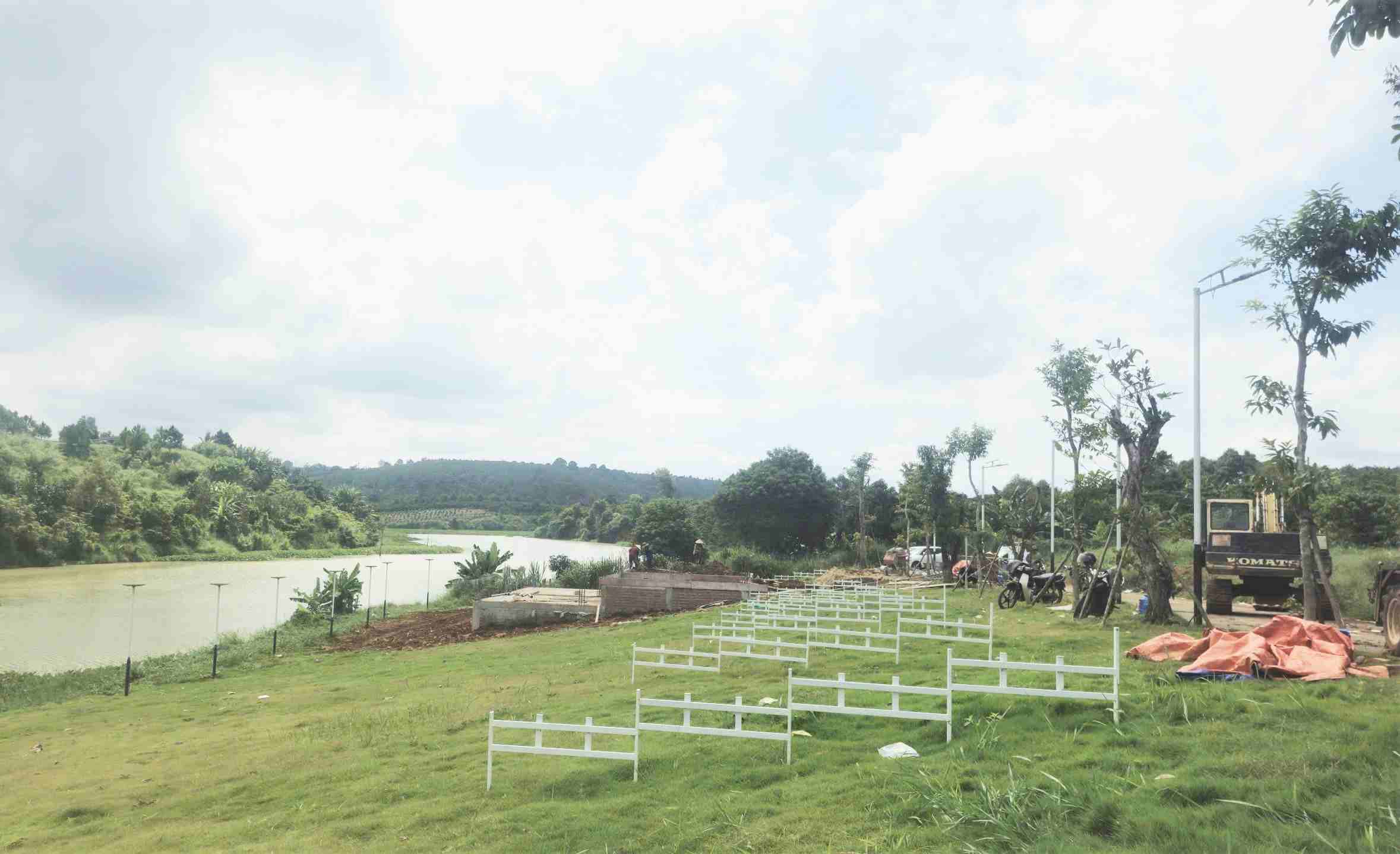 UBND xã Bảo Lâm 3 khẳng định trên địa bàn không có dự án nào mang tên Emerald River Garden được cấp phép. Ảnh: Phúc Khánh