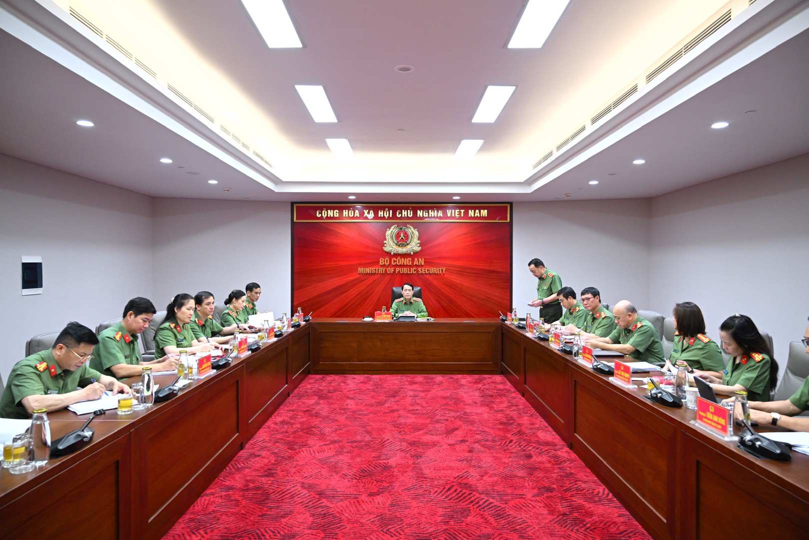 Toàn cảnh Kỳ họp. Ảnh: Bộ Công an