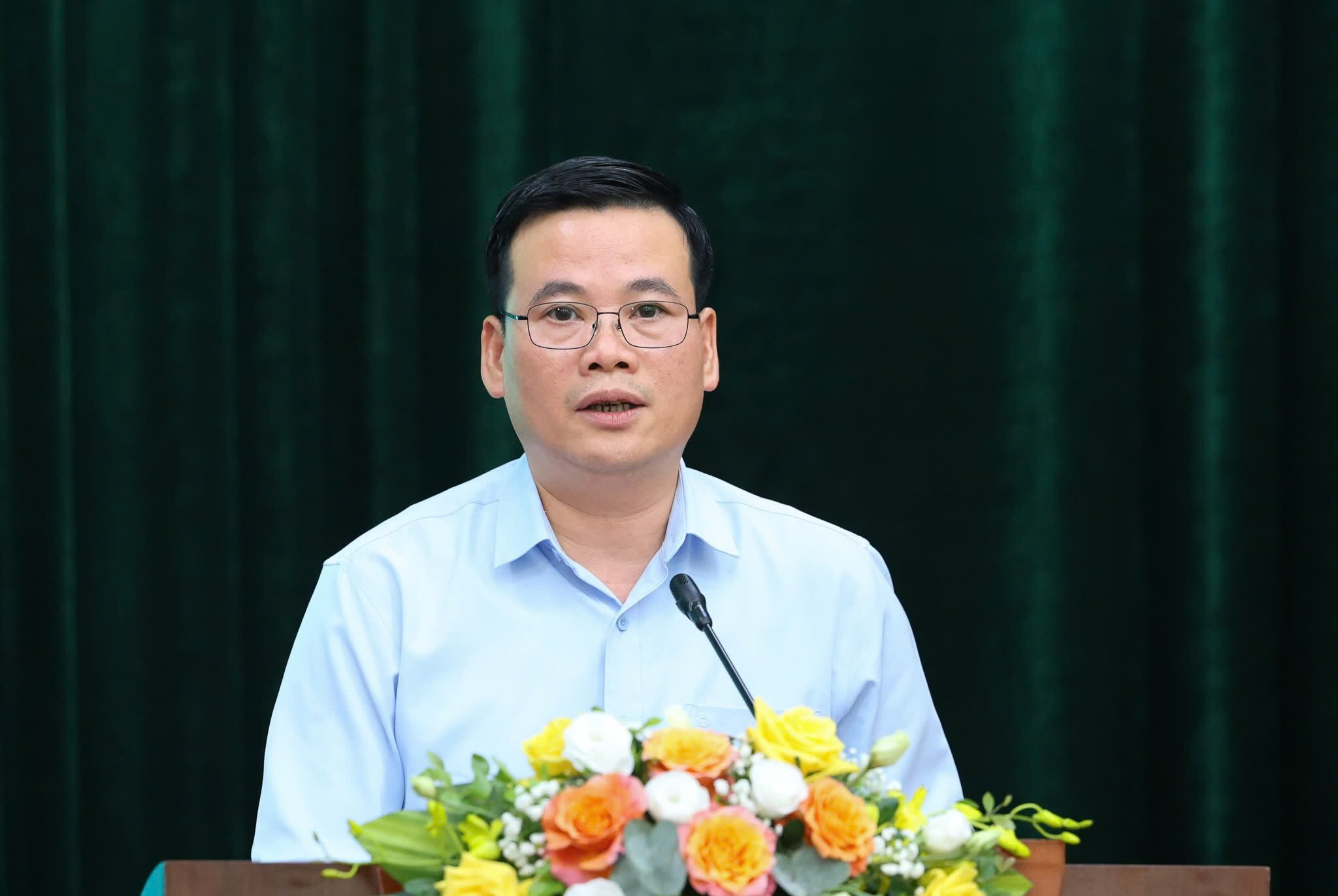 Mr. Nguyen Hong Quang - Deputy Director of the Department of Environment, Ministry of Agriculture and Environment - said that the awareness and understanding of green credit are still not unified. Photo: Hai Nguyen