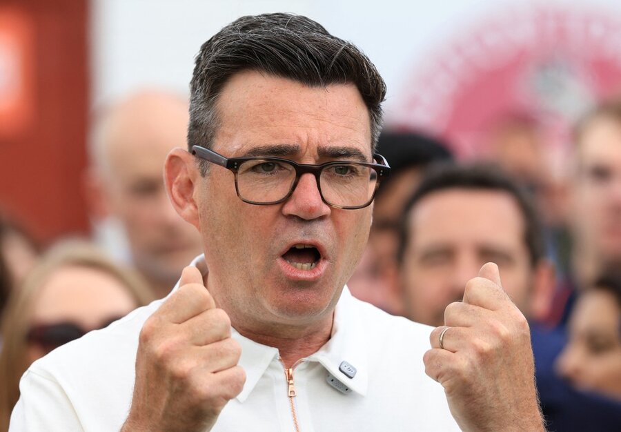Mr. Andy Burnham is the most promising candidate to become the next Prime Minister of England. Photo: AFP