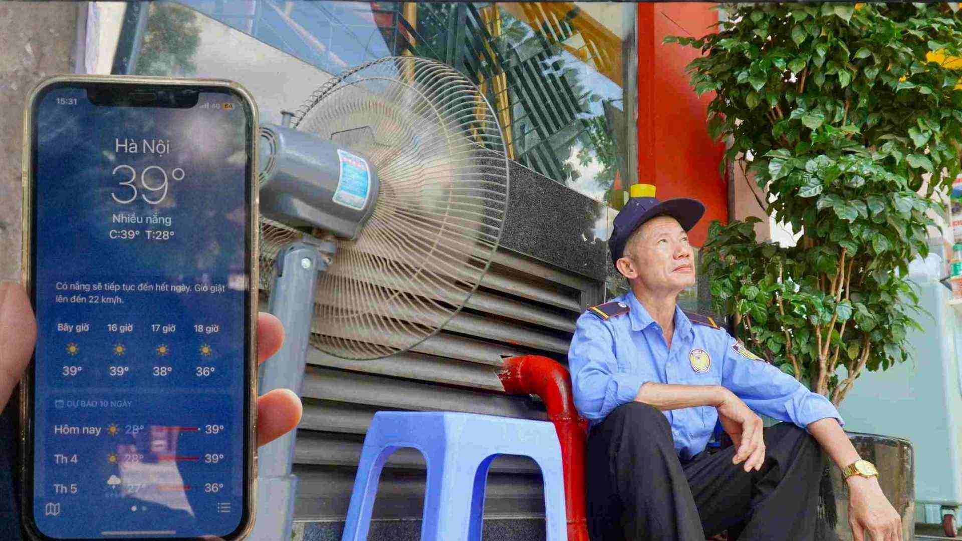 Weather forecast for tomorrow, June 24, Hanoi and the Central region are particularly hot, with places above 40 degrees Celsius. Photo: Minh Vu