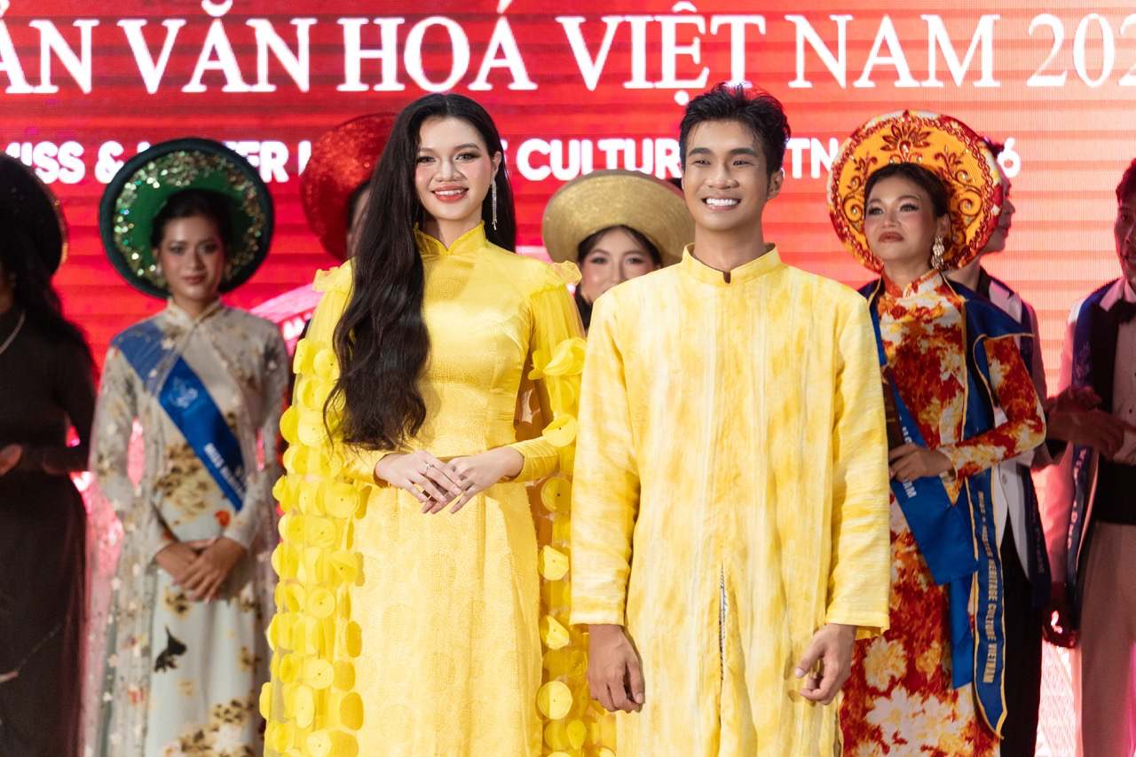 Miss and Mr. of Vietnam Cultural Heritage. Photo: Organizing Committee.