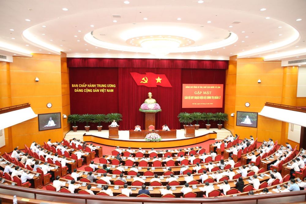 Hình ảnh tại hội nghị. Ảnh: Hiền Hòa