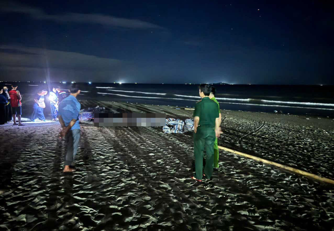 Functional forces have found T.'s body. Photo: Hoang Anh
