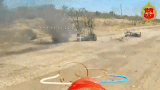 Russian UAV attacks Ukrainian equipment. Photo: Russian Ministry of Defense