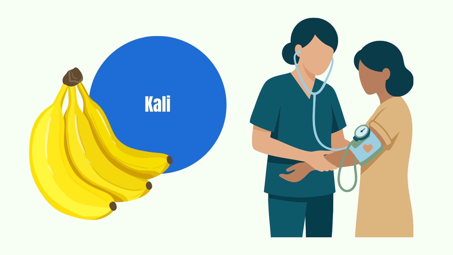 The reason potassium can balance blood pressure. Graphics: Linh Dan