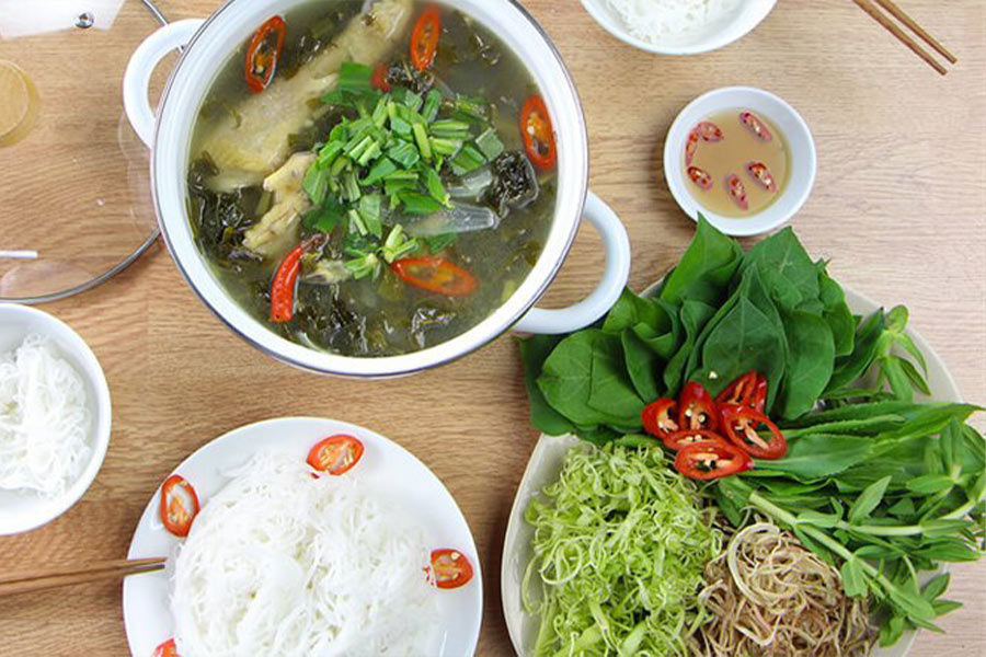 Suggestions for rustic dishes from giang leaves