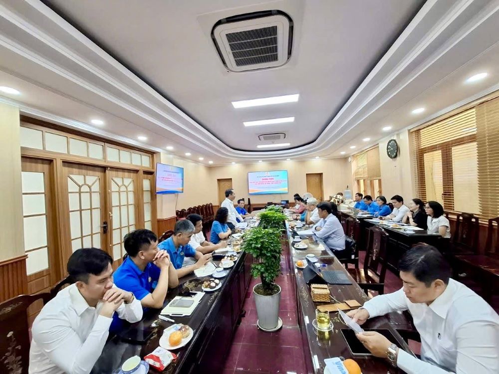 Thanh Hoa learns from digital transformation experience in trade union operating models in Ho Chi Minh City. Photo: Thanh Hoa Trade Union