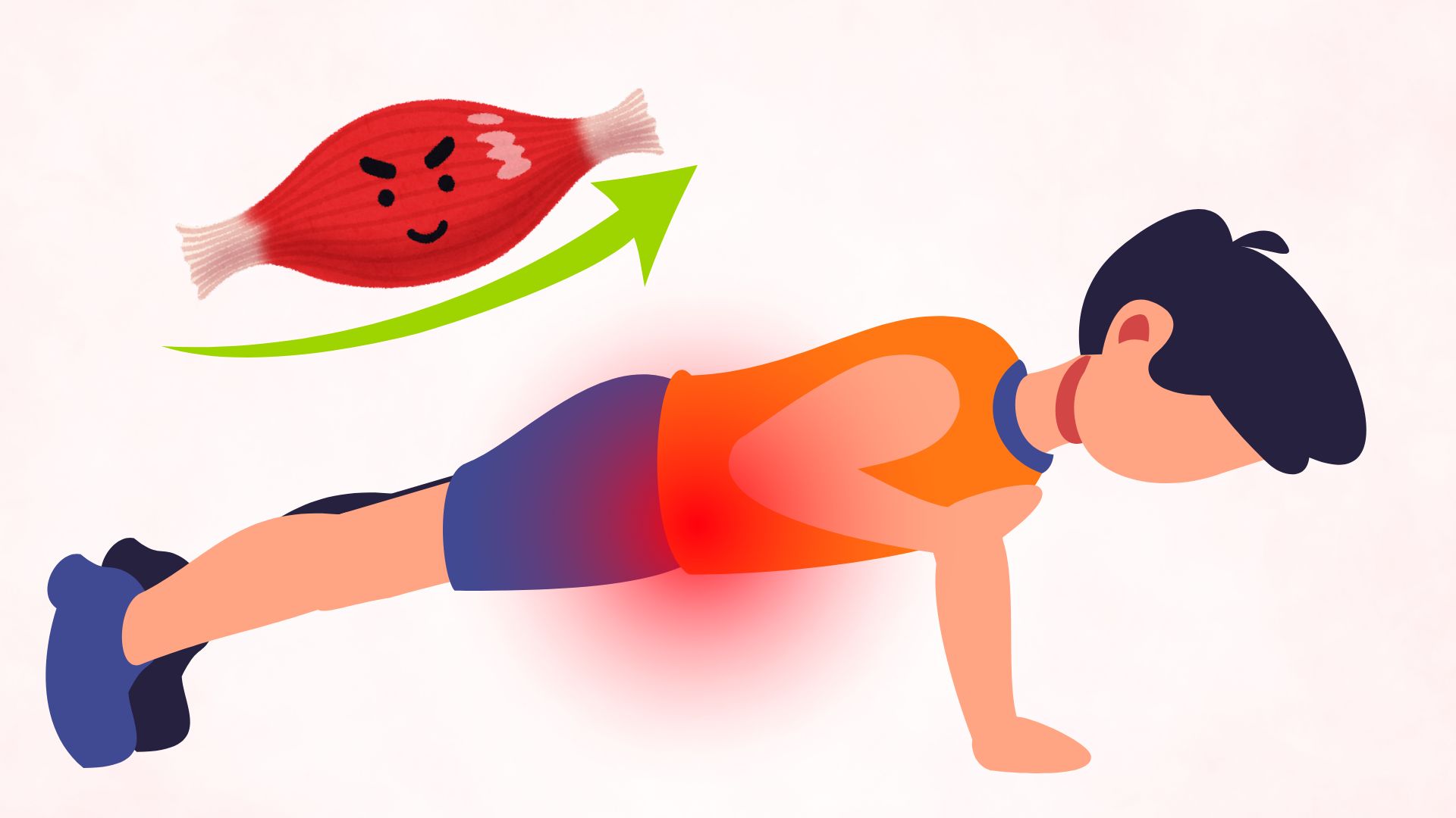 Plank combined with shoulder touch is an exercise that helps strengthen the upper body, abdominal muscles and balance ability. Graphics: Thanh Thanh