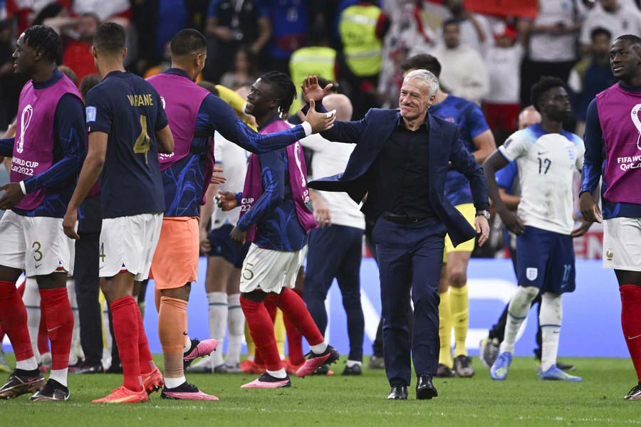 Coach Didier Deschamps cannot lead the French team in the final round of the 2026 World Cup group stage. Photo: Xinhua