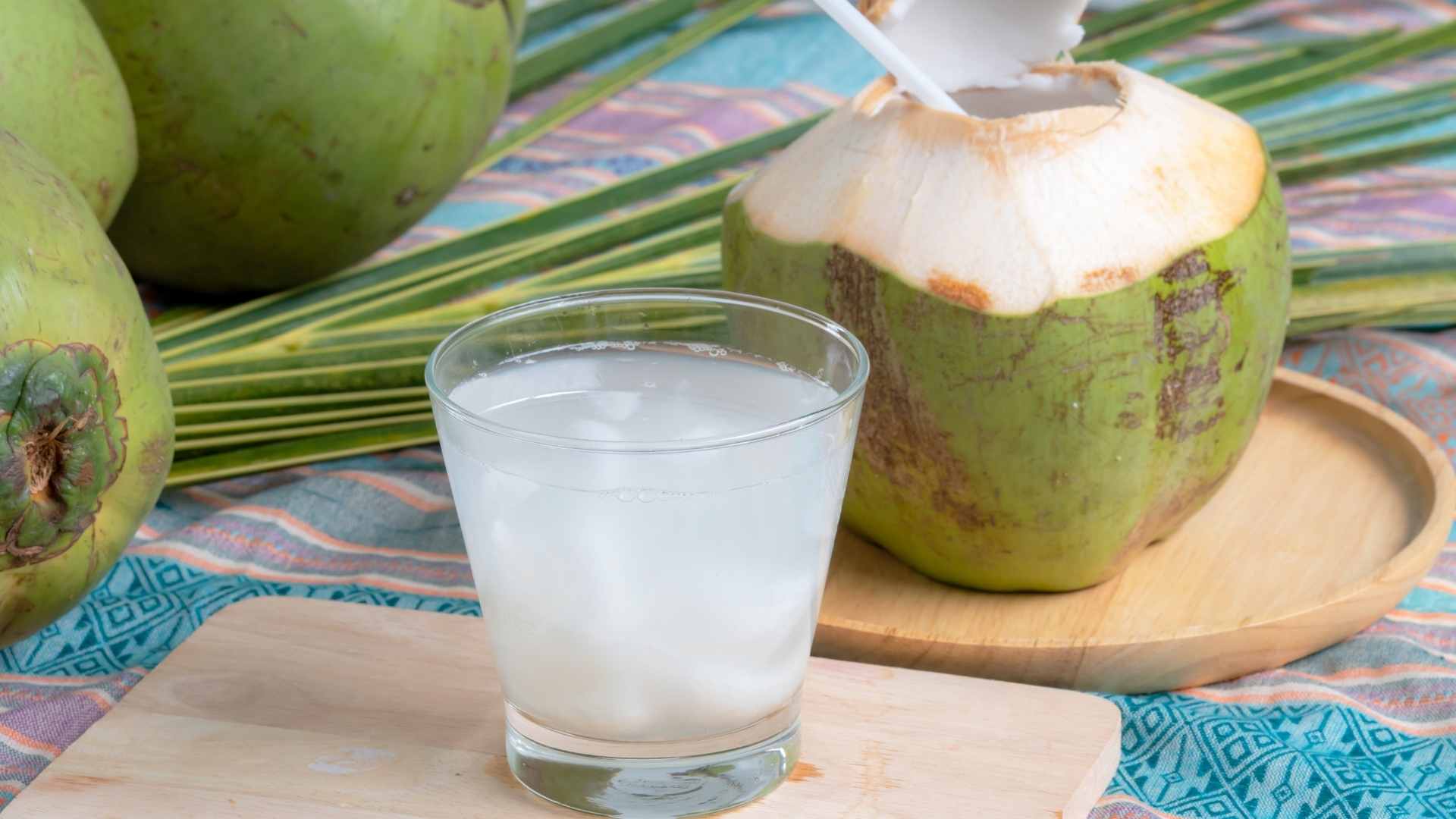 Drinking coconut water incorrectly can cause the opposite effect