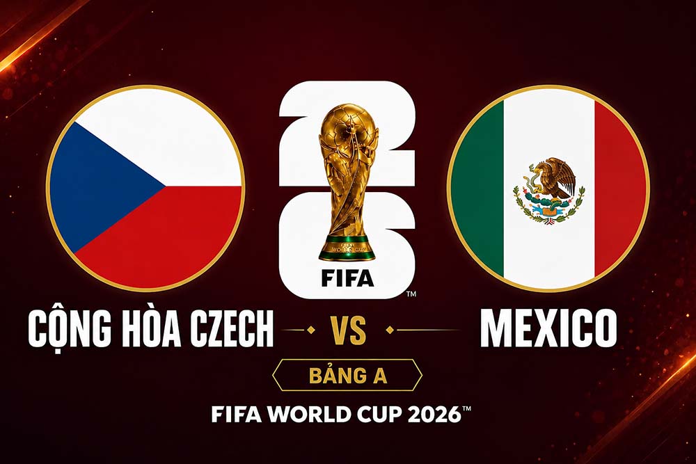 Czech Republic vs Mexico in the final round of Group A of the 2026 World Cup. Graphics: Thanh Vu