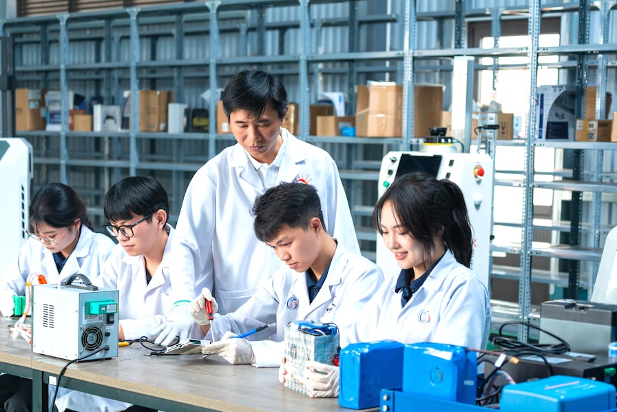 Students of Phenikaa University. Photo: School provided