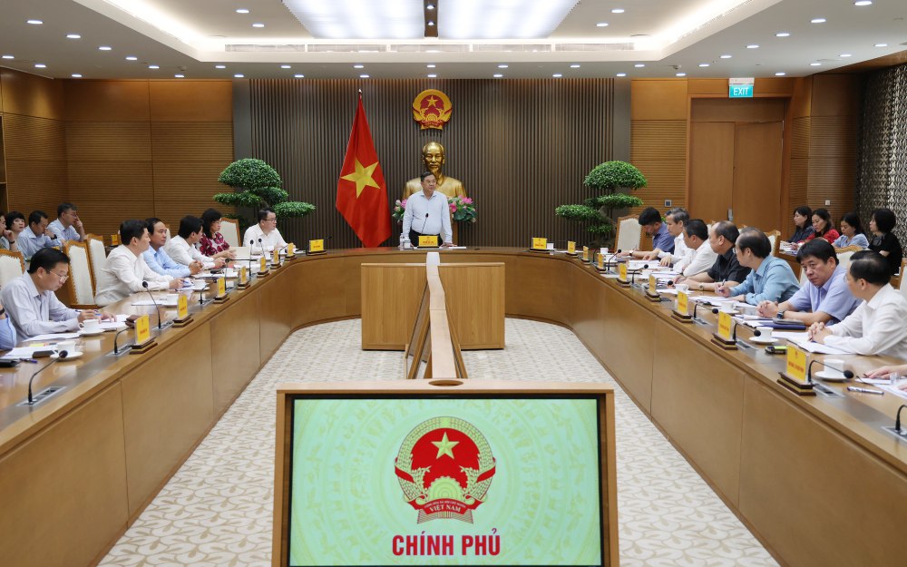 Cuộc họp Ủy ban Hợp tác Việt Nam – Lào. Ảnh: VGP