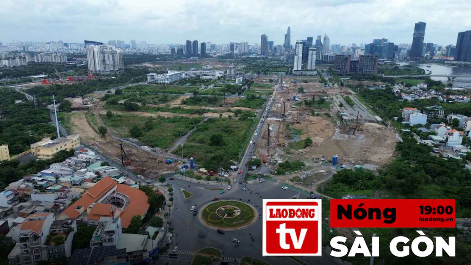 Saigon Hot News: The appearance of Thu Thiem new urban area is gradually changing
