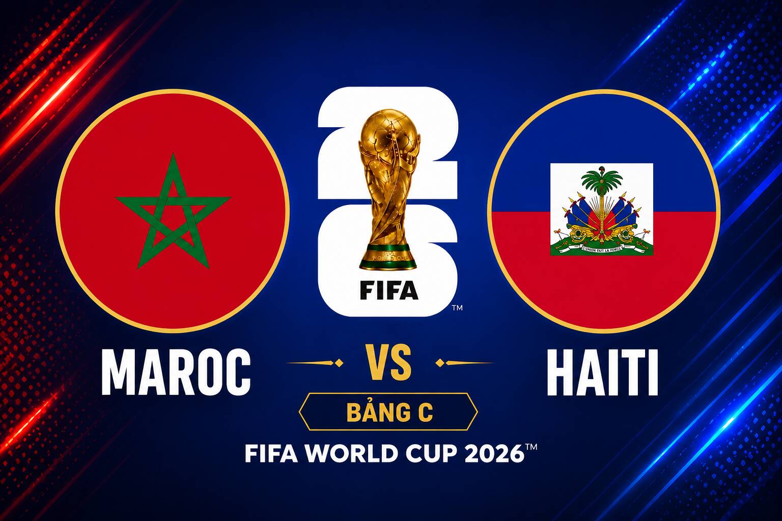 Maroc vs Haiti score prediction at World Cup 2026. Graphics: Van An