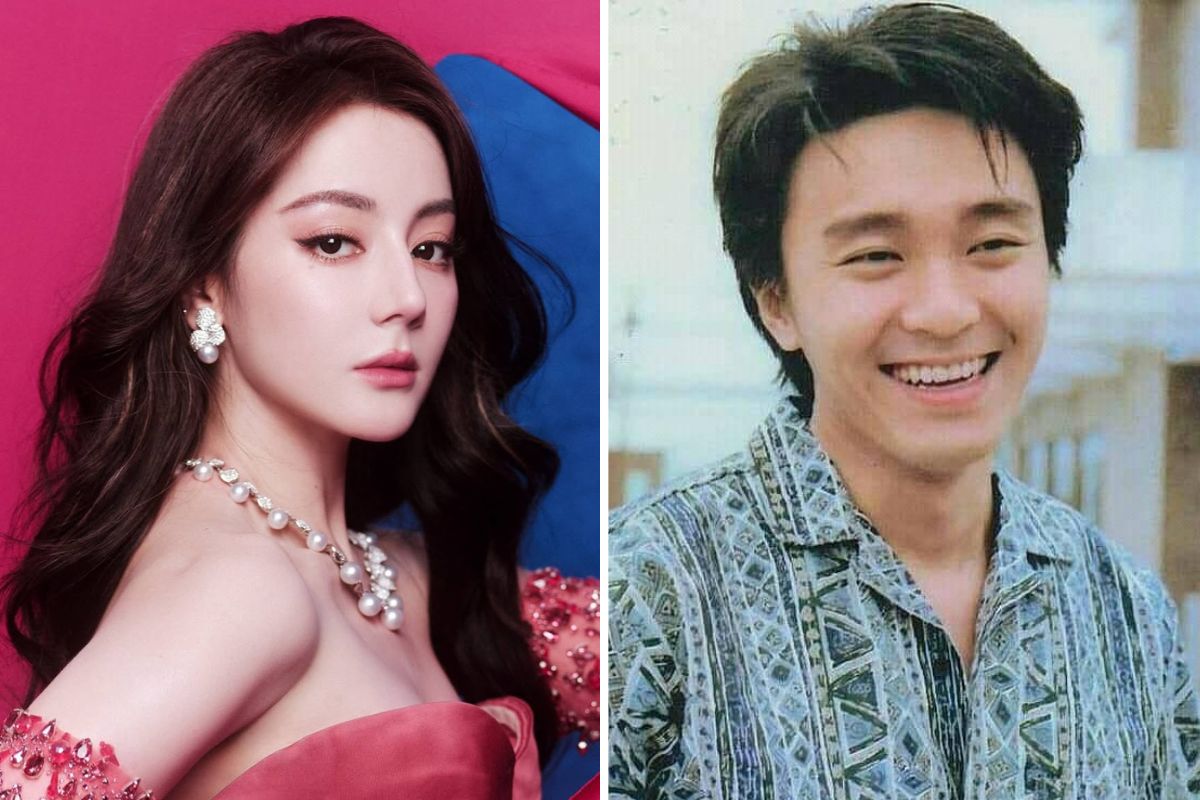 Dilraba Dilmurat and Stephen Chow. Photo: Xinhua