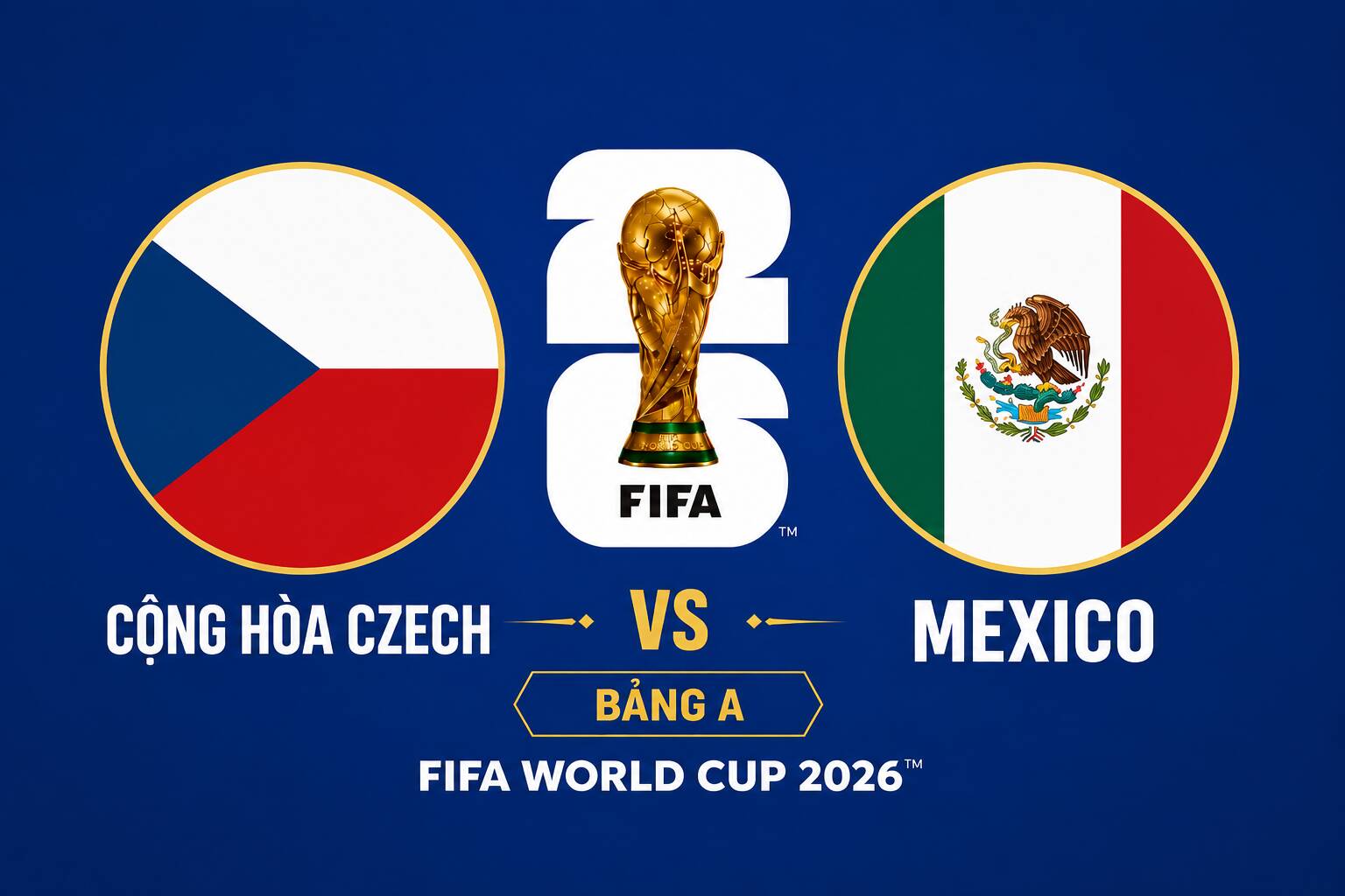 Czech Republic vs Mexico score prediction at World Cup 2026. Graphics: Van An