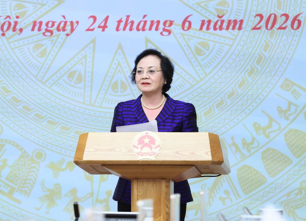 Phó Thủ tướng Phạm Thị Thanh Trà nhấn mạnh việc nâng cao chất lượng, bảo đảm an toàn thực phẩm tại lễ ký kết. Ảnh: VGP