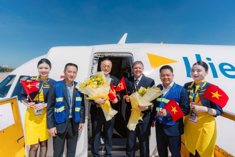 Việc liên tục bổ sung tàu bay thuộc sở hữu cũng phản ánh những bước đi cụ thể trong chiến lược tăng trưởng mới của hãng dưới sự đồng hành của cổ đông chiến lược T&T Group. Ảnh: 