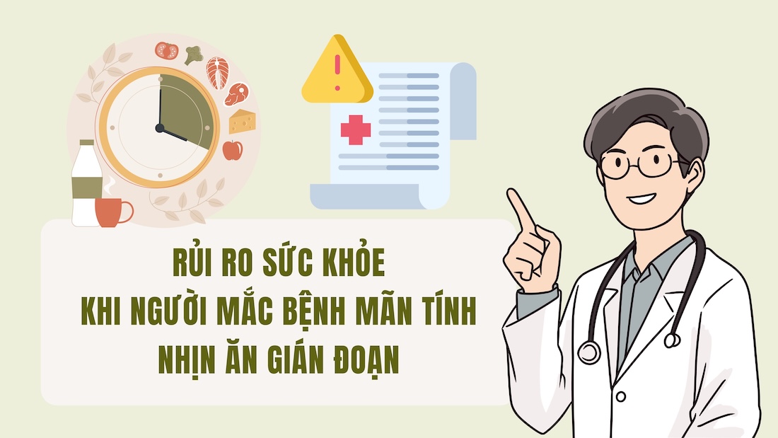 Health risks when people with chronic diseases intermittently fast