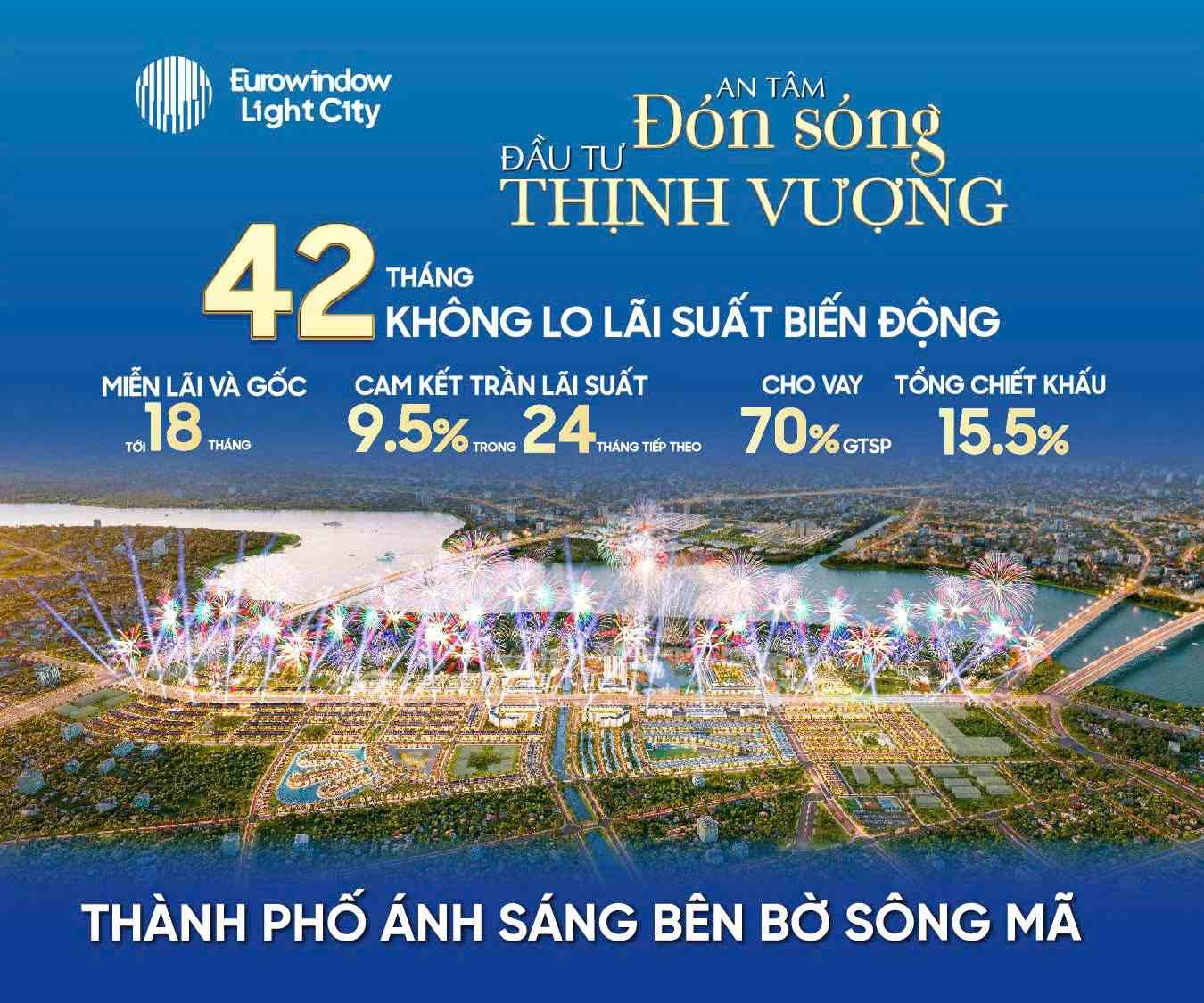 Chính sách hấp dẫn tại Eurowindow Light City thu hút đông đảo sự quan tâm của giới đầu tư và người mua ở thực.