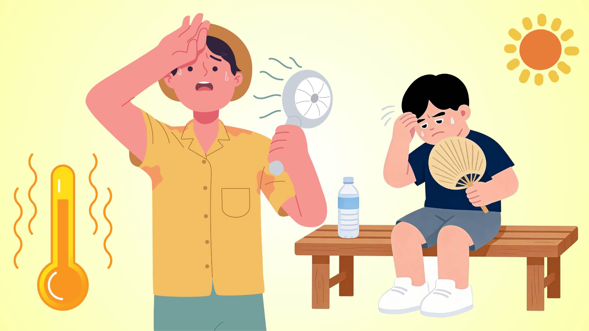 3 eating habits to help reduce fatigue on hot sunny days.