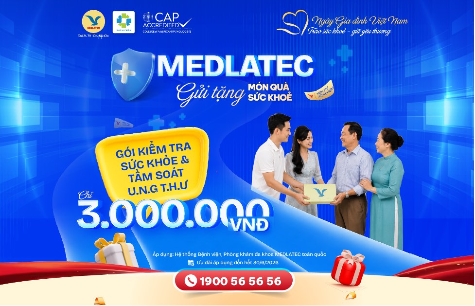 General health check-ups and cancer screening at attractive preferential prices at MEDLATEC. Photo: MEDLATEC