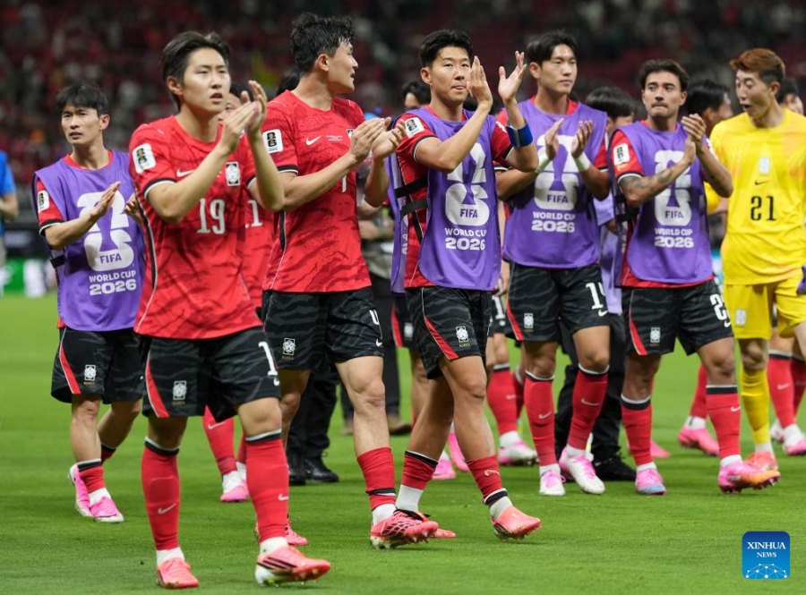 World Cup 2026 schedule on June 25 has a match between South Korea and South Africa. Photo: Xinhua