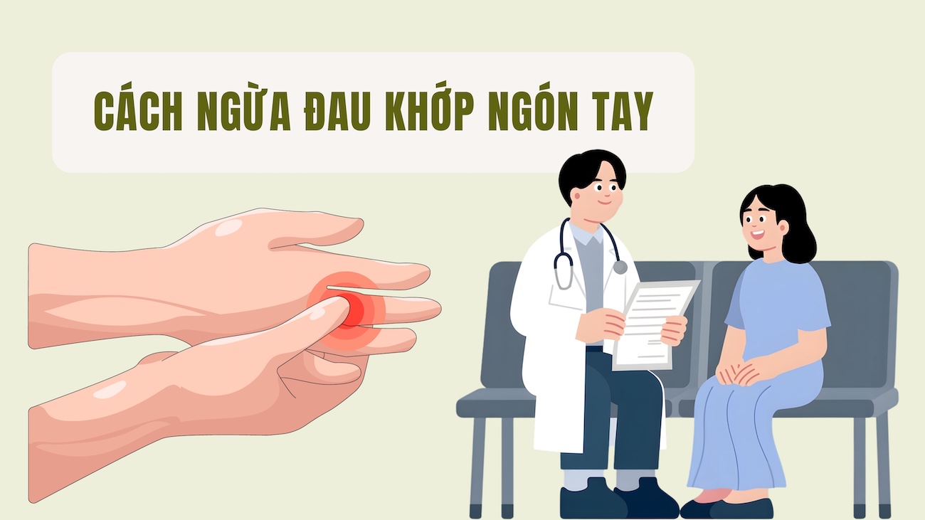 How to prevent finger joint pain