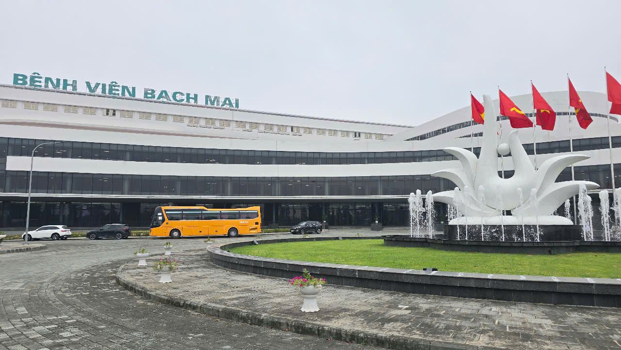 Bach Mai Hospital, facility 2 in Ninh Binh, will officially open on June 26. Photo: Nguyen Truong