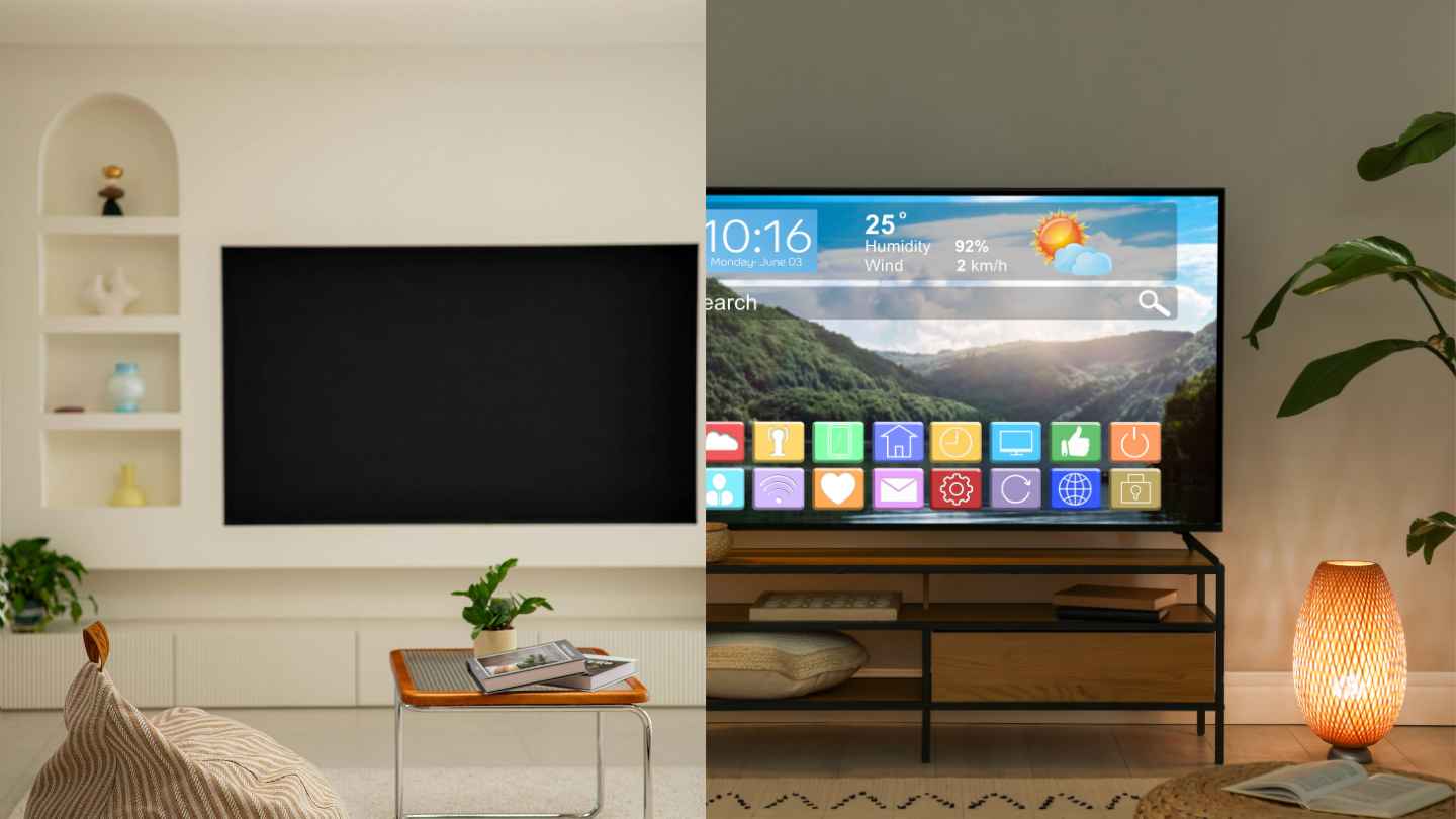 TVs easily degrade if placed next to some familiar items. Graphics: Ha May