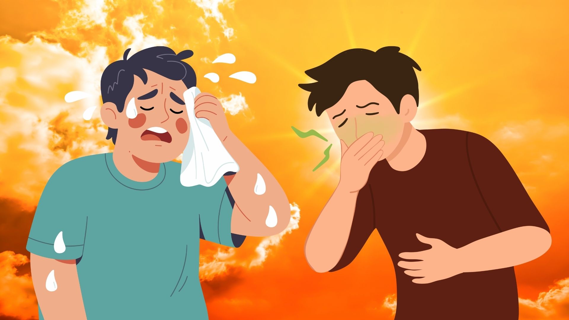 7 signs that the body is overloaded by the heat