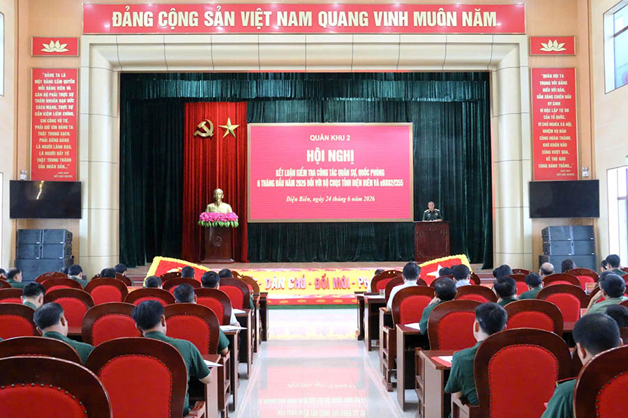 Quang cảnh hội nghị. Ảnh: Cổng TTĐT Điện Biên