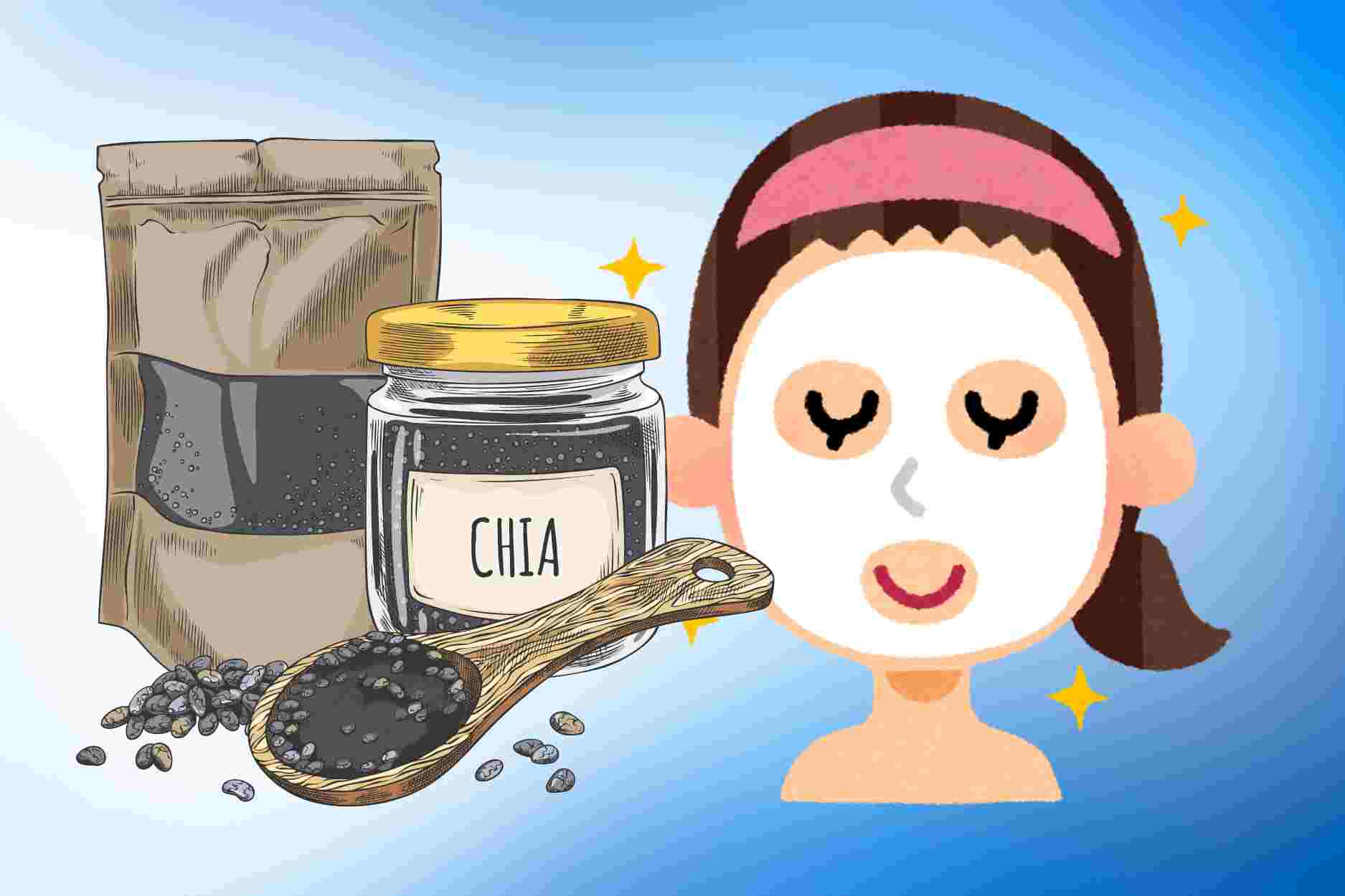 Revealing how to make masks from chia seeds