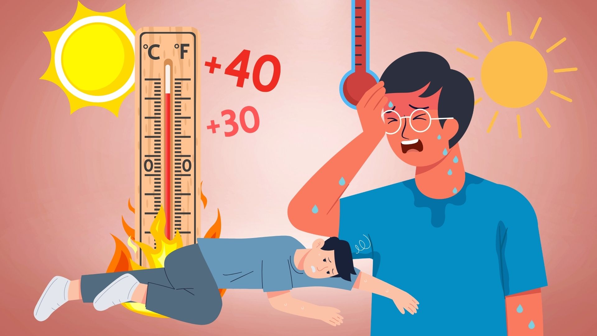 Phenomenon of "prolonged heatstroke