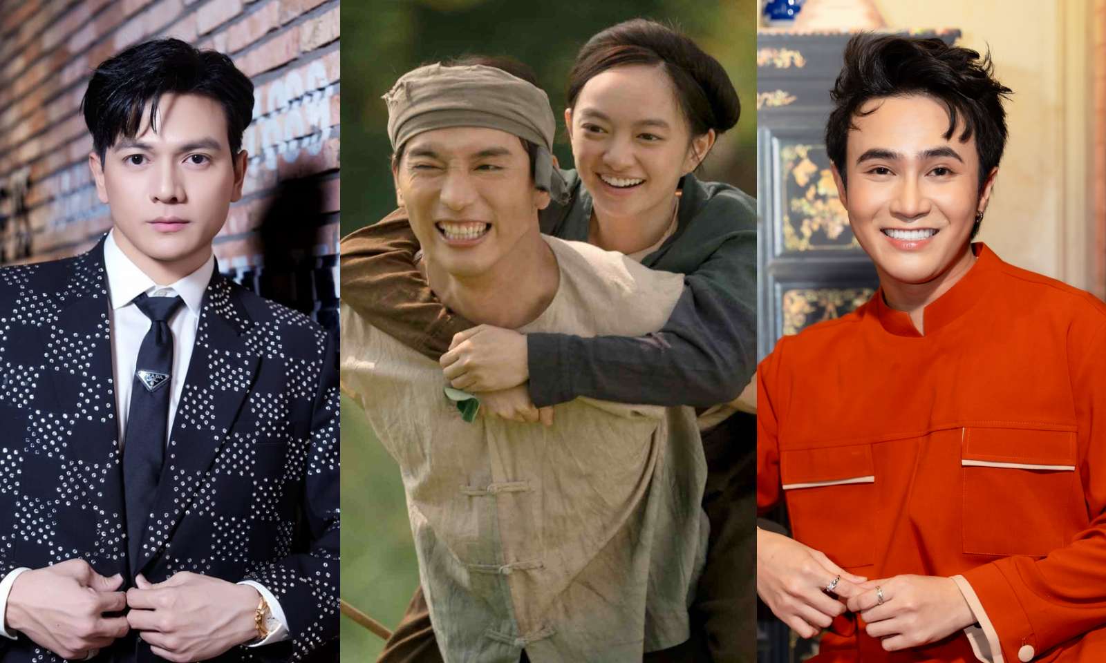 Hundred-billion-VND cast of Vietnamese cinema. Photo: Film producers of "Billion Dollar Kiss", "The Last Wife", "Fatherland House" provided