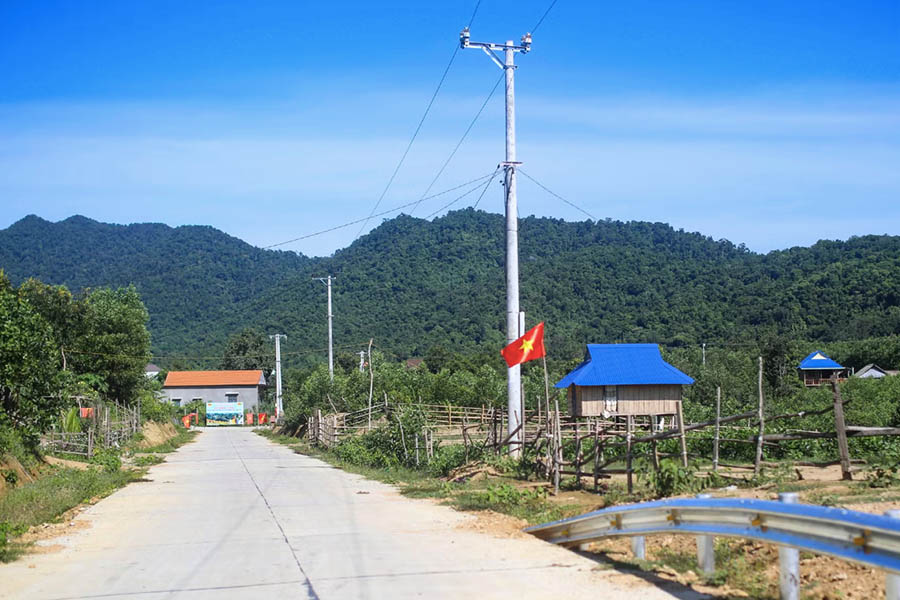 Diện mạo mới trên vùng cao Gia Lai. (Ảnh T.N)